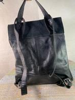 Prachtige STOW London Lederen Rugzak / Tas, Autres marques, Cuir, Comme neuf, Noir