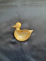 Canard en laiton massif ciselé, Enlèvement, Utilisé, Autres types