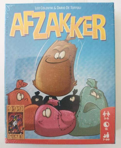 Afzakker - 999 Games, Hobby en Vrije tijd, Gezelschapsspellen | Kaartspellen, Nieuw, Een of twee spelers, Drie of vier spelers