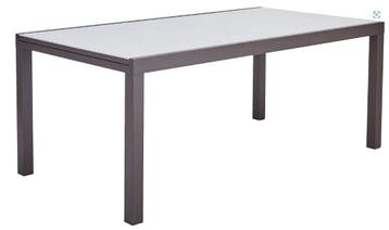 Uitschuifbare tuintafel - 180/260x100cm moka/bruin