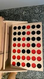 Vier op een rij xl groot houten speelgoed, Enlèvement, Comme neuf