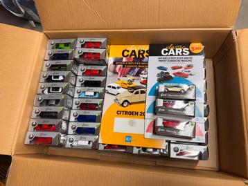 Welly classic cars volledige reeks plus dubbelen. 88 stuks. beschikbaar voor biedingen