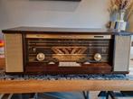 Philips reverbeo B7X14A buizenradio + originele handleiding, Gebruikt, Ophalen, Radio
