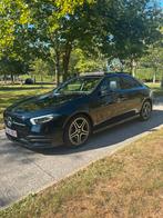 Mercedes A180 Amg line + Nightpakket FULL OPTION, Auto's, Automaat, Leder en Stof, Zwart, Berline