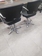 2 kappersstoelen met pomp, Enlèvement