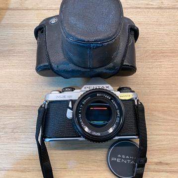 Pentax ME Super, Pentax-M 50mm f1.7 *als nieuw beschikbaar voor biedingen