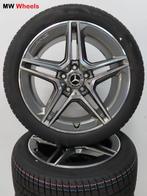 Mercedes A Klasse W177 CLA 18 inch AMG velgen winterbanden, 18 inch, Gebruikt, Banden en Velgen, Personenwagen