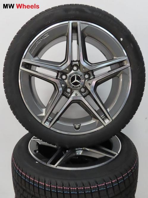 Mercedes A Klasse W177 CLA 18 inch AMG velgen winterbanden, Auto-onderdelen, Banden en Velgen, Banden en Velgen, Winterbanden