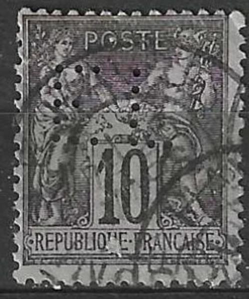 Frankrijk 1898/1900 - Yvert 103perf - Type Sage - 10 c. (ST), Postzegels en Munten, Postzegels | Europa | Frankrijk, Gestempeld