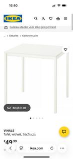 Ikea Melltorp tafel 75x75 cm, Huis en Inrichting, Tafels | Sidetables, Ophalen, Zo goed als nieuw