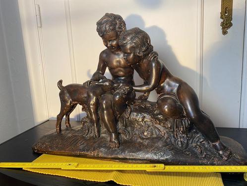 Terra cotta beeld Cipriani, Antiek en Kunst, Curiosa en Brocante, Ophalen