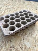 stekplaat plantplaat zaaiplaat 24 plantgaten, Tuin en Terras, Bloembakken en Plantenbakken, Kunststof, Gebruikt, Minder dan 30 cm