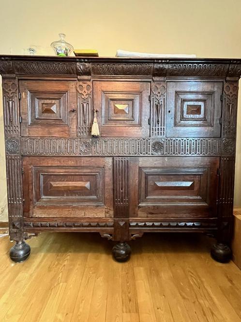 Ruime eikenhouten kast, Huis en Inrichting, Kasten | Wandmeubels, Gebruikt, 100 tot 150 cm, 150 tot 200 cm, 50 tot 75 cm, Met deur(en)