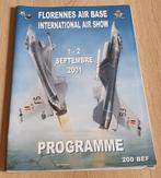 Programme Florennes Air Base International Show 2001 - 60 pg, Boek of Tijdschrift, Zo goed als nieuw, Ophalen