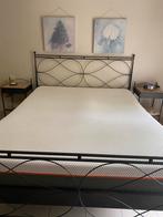 Bed in smeedijzer, Huis en Inrichting, Slaapkamer | Bedden, Ophalen, Zo goed als nieuw