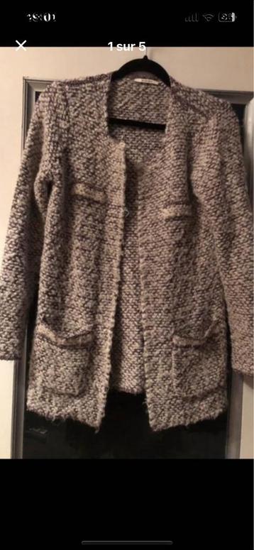 Gilet Devernois en mohair - Taille S - Style chic intemporel beschikbaar voor biedingen
