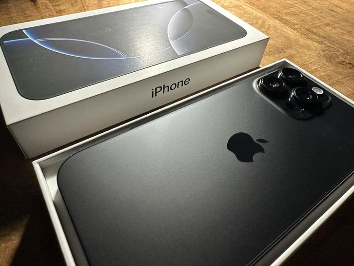 Apple iPhone 16 Pro Max, Télécoms, Téléphonie mobile | Apple iPhone, Comme neuf, 256 GB, Sans abonnement, Sans simlock, iPhone 16 Pro Max