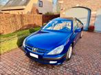 Peugeot 607 2.2i-16v Automaat 40.299km!!! 1e eig, Auto's, 4 cilinders, Blauw, Leder, Particulier