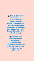 Tickets Ugc