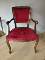 Stoel in Louis XV stijl, Huis en Inrichting, Ophalen, Hout, Gebruikt, Eén