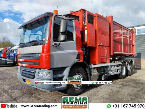 DAF FAN CF75 Dagcabine 6x2/4 EEV Euro 5 - Translift - Zijlad, Auto's, Vrachtwagens, Bedrijf, ABS, Airconditioning, Cruise Control