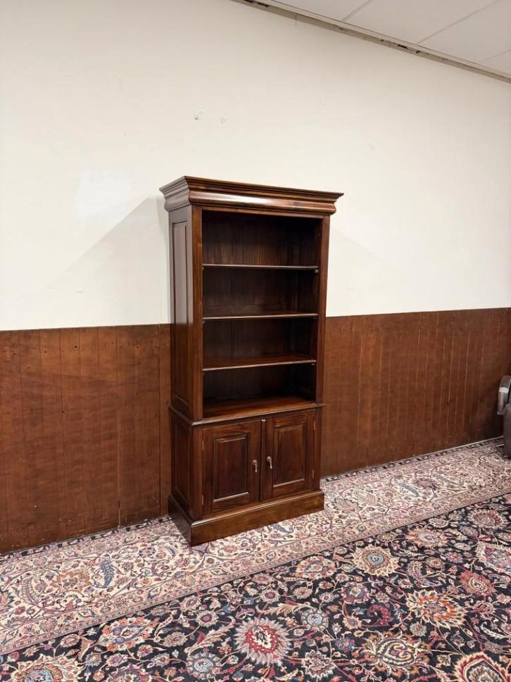 Klassiek Engels Boekenkast Kast, Antiek en Kunst, Antiek | Kantoor en Zakelijk, Ophalen of Verzenden