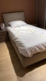 Boxspring Beka nieuw, Ophalen, 100 cm, Beige, Nieuw