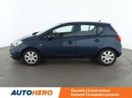 Opel Corsa 1.4 Active (bj 2017, automaat), Auto's, Opel, Stof, Gebruikt, Blauw, 5 zetels