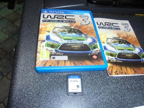 PS Vita WRC 3 (Fia World Rally Championship 3) - kaft Catala, Games en Spelcomputers, Games | Sony PlayStation Vita, Zo goed als nieuw