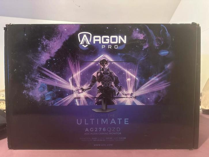 AOC AG276QZD, Computers en Software, Monitoren, In hoogte verstelbaar, HD, Ophalen