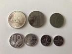 Valuta Italië zilver, Postzegels en Munten, Italië, Zilver, Ophalen of Verzenden, Losse munt