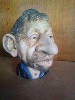 Gainsbourg tête ' platre, Verzamelen, Beelden en Beeldjes, Ophalen, Gebruikt, Mens