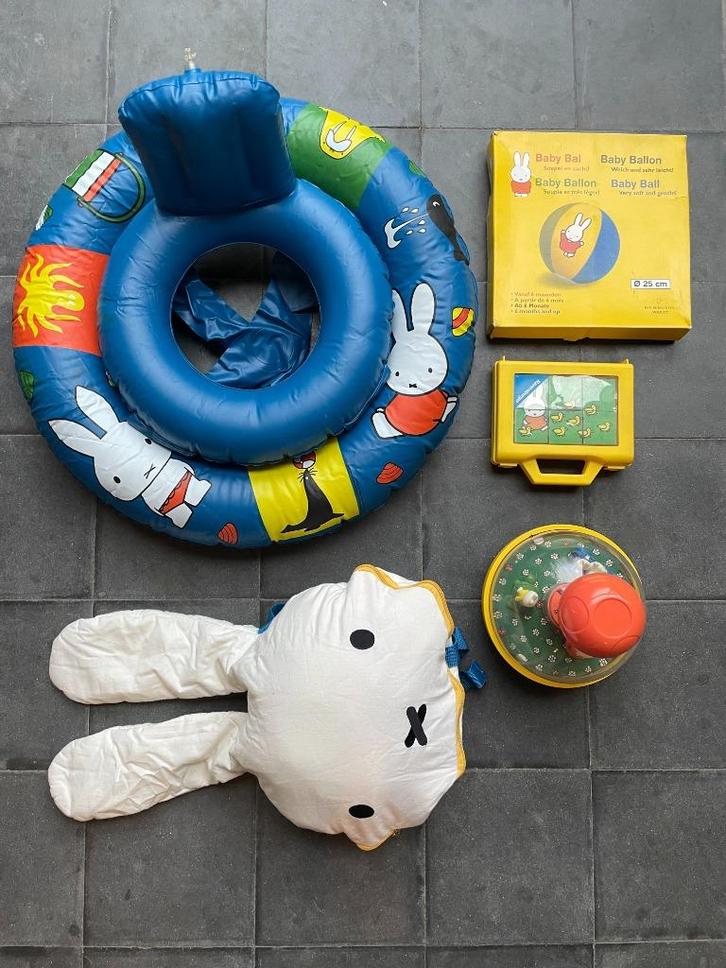 Pakket Vintage baby/kleuter spullen van Nijntje, Kinderen en Baby's, Speelgoed | Educatief en Creatief, Gebruikt, Ontdekken, Ophalen