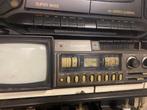 Radio télévision vintage fonctionne noir et blanc, Ophalen, Radio