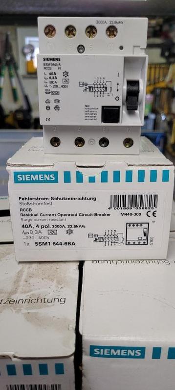 Elektrisch materiaal Niko, Siemens, Attema, alles voor 250€ beschikbaar voor biedingen