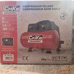 Compressor Criko, Ophalen, 6 tot 10 bar, Nieuw, Olievrij