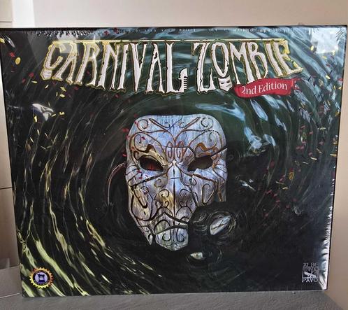Carnival Zombie Kickstarter Board Game New, Hobby en Vrije tijd, Gezelschapsspellen | Bordspellen, Nieuw, Een of twee spelers