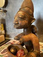 Antiquité sculptée à la main de la terre yoruba - OSUN Olomo, Antiquités & Art, Enlèvement ou Envoi