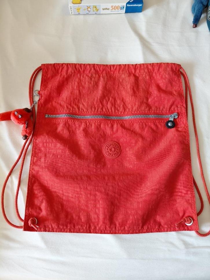 Kipling turnzak zwemzak rood, Handtassen en Accessoires, Tassen | Schooltassen, Zo goed als nieuw, Rugtas, Rood, Ophalen