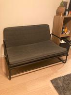 Slaapbank IKEA Hammarn, Huis en Inrichting, Ophalen, Zo goed als nieuw, Zwart