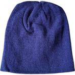 Effen kinder winter muts blauw one size, Kinderen en Baby's, Kinderkleding | Mutsen, Sjaals en Handschoenen, Verzenden, Nieuw