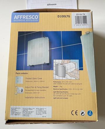 ZEHNDER Badkamerventilator met licht beschikbaar voor biedingen