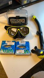 Masker Tusa Ceos met correctie glazen +1,5, Watersport en Boten, Duiken, Ophalen of Verzenden, Zo goed als nieuw, Duikbril of Snorkel