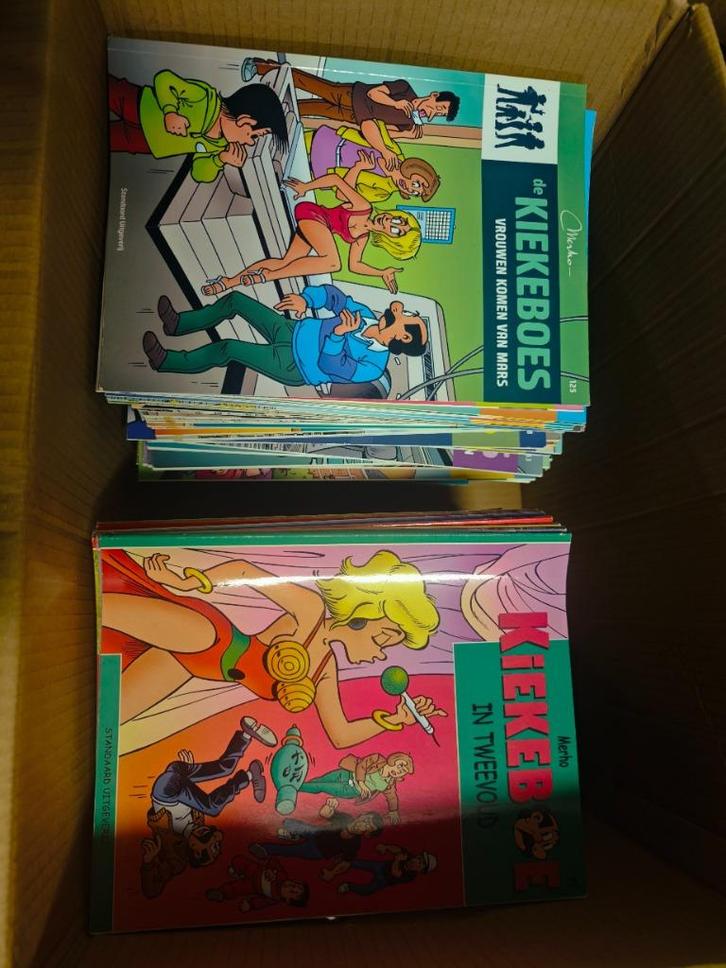 Collectie Kiekeboe/De Kiekeboes, Livres, BD, Utilisé, Plusieurs BD, Enlèvement