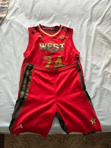 NBA kobe Bryant the west all star jersey tenue m beschikbaar voor biedingen