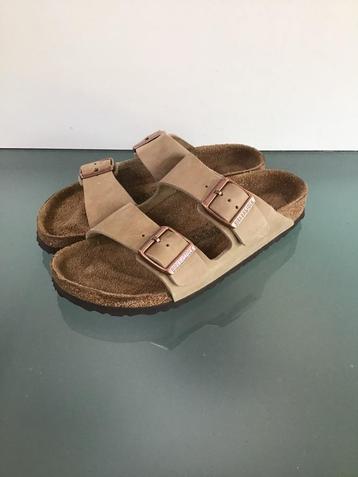 Gratis Verzenden | Birkenstock Nieuwe bruine slippers 38 beschikbaar voor biedingen