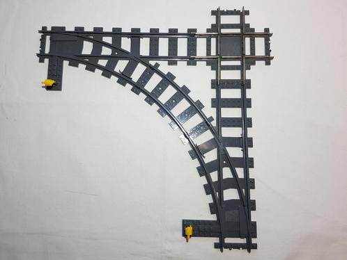Lego RC trein rails wissels 60238, 7895, 7996 MOD (2), Enfants & Bébés, Jouets | Duplo & Lego, Comme neuf, Lego, Briques en vrac