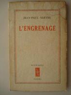7. Jean-Paul Sartre L'engrenage 1948 Scénario Nagel, Envoi, Jean-Paul Sartre