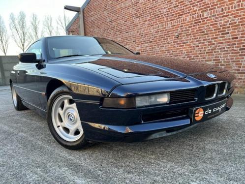 Bmw 840ci V8 "1ste EIGENAAR" youngtimer/oh-boek/NIEUWSTAAT, Auto's, BMW, Bedrijf, Te koop, 8 Reeks, ABS, Airbags, Airconditioning