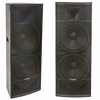 IBIZA-SOUND PA215 2 x15 Inch 2-weg luidspreker 2 x 800 Watt, Audio, Tv en Foto, Luidsprekerboxen, Ophalen of Verzenden, Nieuw